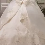Новое свадебное платье молочного цвета 50-52размер